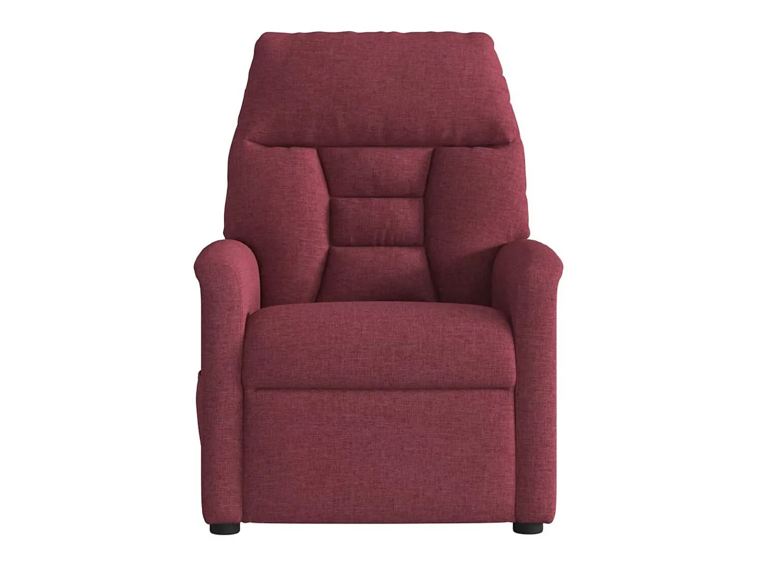 Poltrona| Poltrona reclinável de massagens elétrica tecido tinto SHL69680 Vermelho