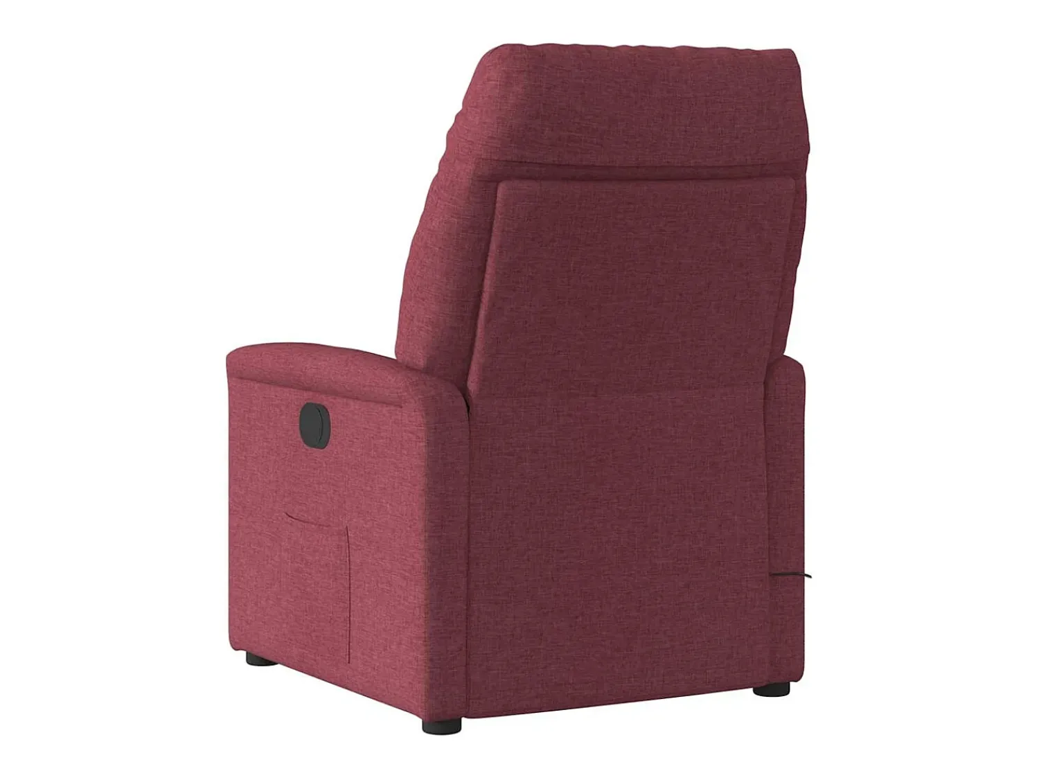 Poltrona| Poltrona reclinável de massagens elétrica tecido tinto SHL69680 Vermelho