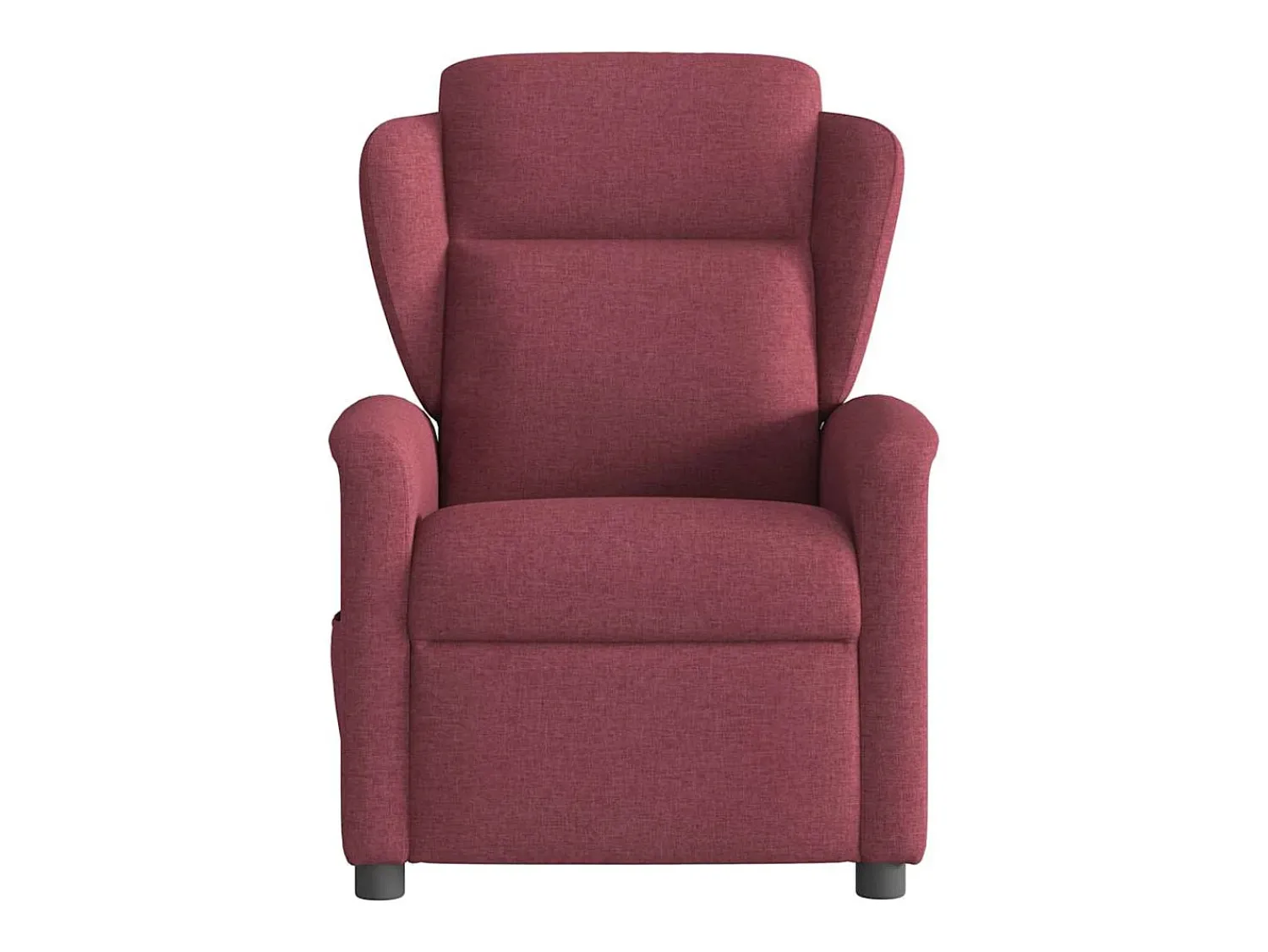 Poltrona reclinável de massagens elétrica tecido tinto SHL813181^ Poltrona