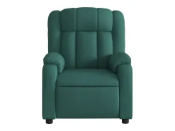 Poltrona| Poltrona reclinável de massagens elétrica tecido verde-escuro SHL935936 Verde pinho