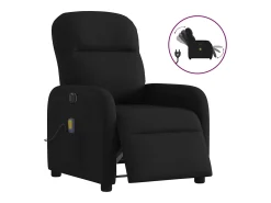 Poltrona reclinável de massagens elétrica tecido SHL995962^ Poltrona