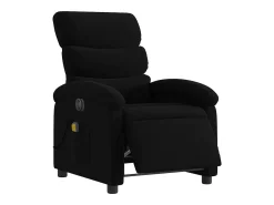 Poltrona reclinável de massagens elétrica tecido SHL510690^ Poltrona