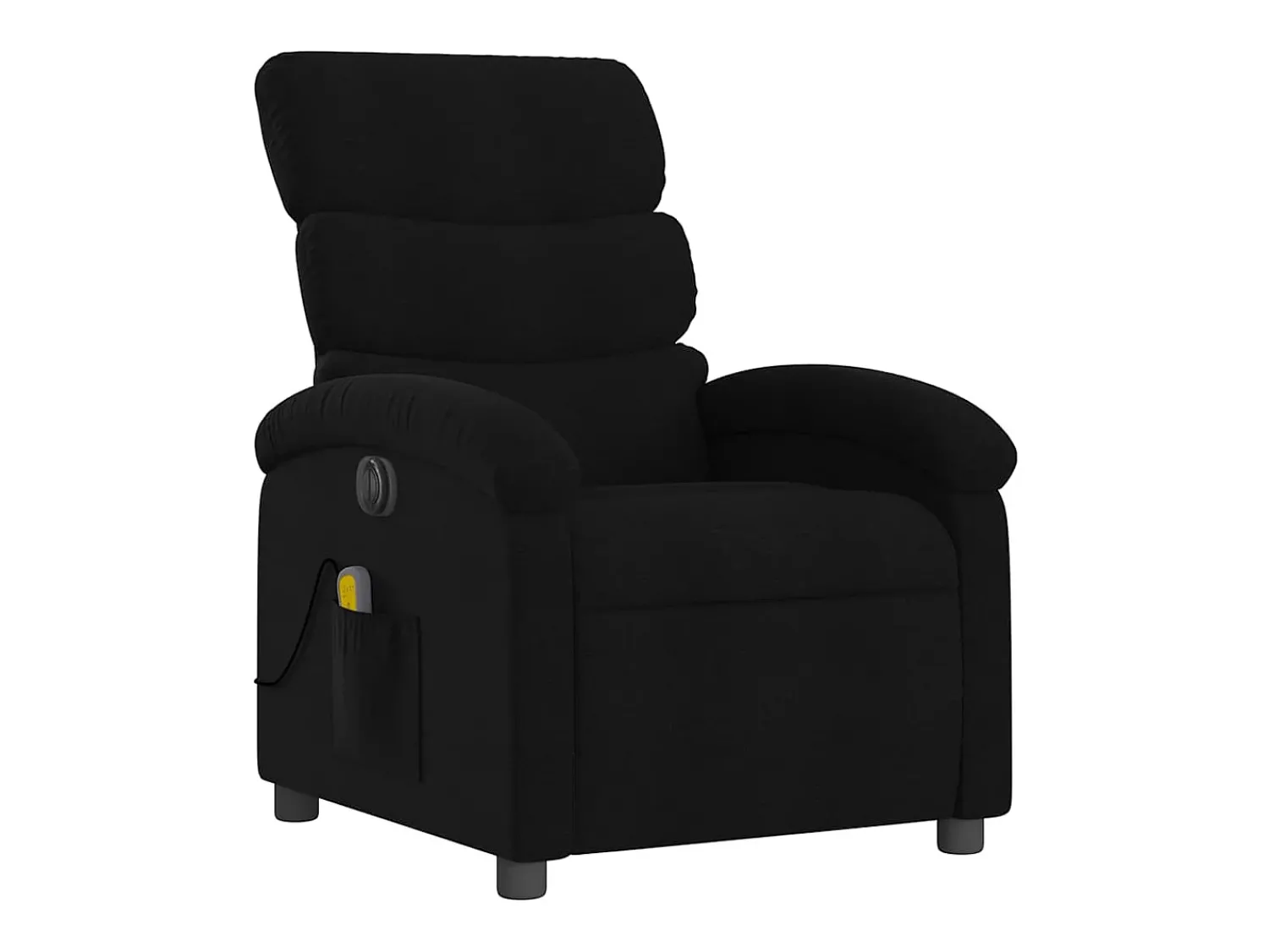 Poltrona reclinável de massagens elétrica tecido SHL510690^ Poltrona
