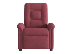 Poltrona| Poltrona reclinável de massagens elétrica tecido tinto SHL254001 Vermelho