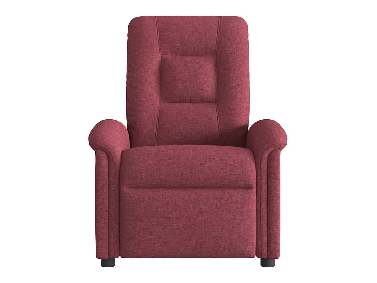 Poltrona| Poltrona reclinável de massagens elétrica tecido tinto SHL254001 Vermelho