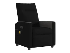 Poltrona* Poltrona reclinável de massagens elétrica tecido SHL112824 Preto