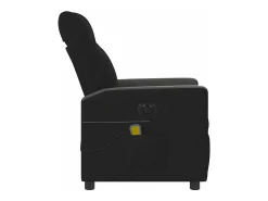 Poltrona* Poltrona reclinável de massagens elétrica tecido SHL112824 Preto