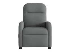 Best Poltrona reclinável de massagem em tecido cinza escuro SHL630541 Cinza antracite