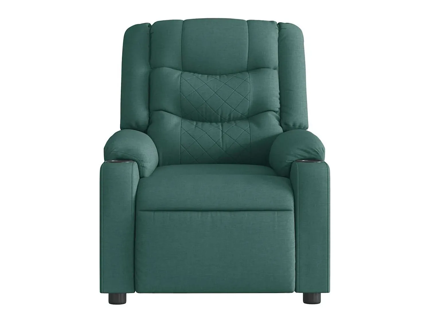 Poltrona| Poltrona reclinável de massagens elétrica tecido verde-escuro SHL216070 Verde pinho