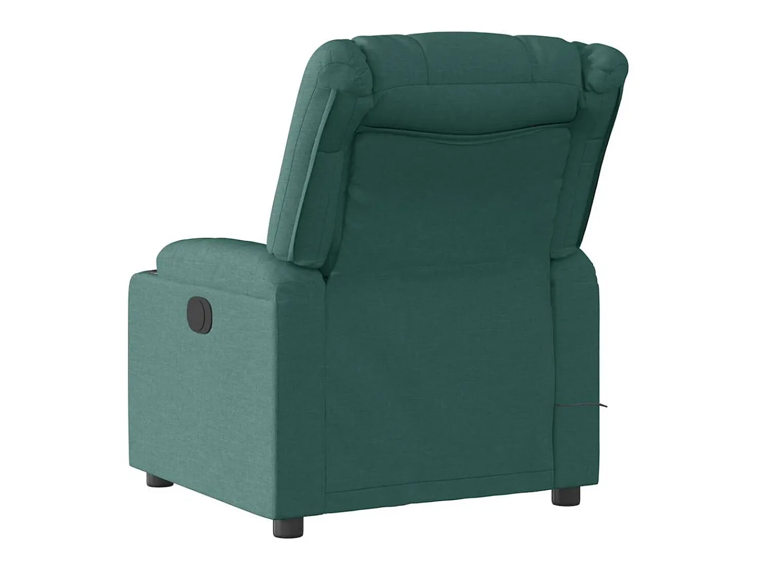 Poltrona| Poltrona reclinável de massagens elétrica tecido verde-escuro SHL216070 Verde pinho