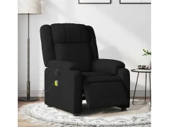 Poltrona* Poltrona reclinável de massagens elétrica tecido SHL749217 Preto