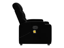 Poltrona* Poltrona reclinável de massagens elétrica tecido SHL958422 Preto
