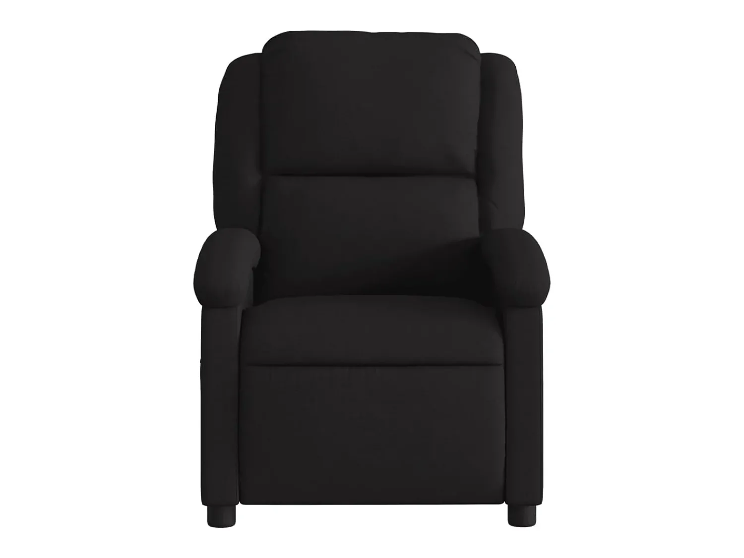 Poltrona| Poltrona reclinável de massagens elétrica tecido SHL610683 Preto