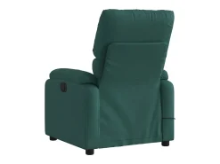 Poltrona| Poltrona reclinável de massagens elétrica tecido verde-escuro SHL721153 Verde pinho