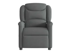 Poltrona* Poltrona reclinável de massagens elétrica tecido cinza-escuro SHL912743 Cinza antracite