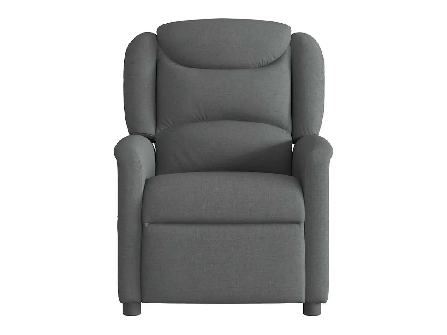 Poltrona* Poltrona reclinável de massagens elétrica tecido cinza-escuro SHL912743 Cinza antracite