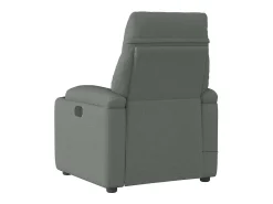 Poltrona* Poltrona reclinável de massagens elétrica tecido cinza-escuro SHL164046 Cinza antracite