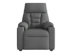 Poltrona* Poltrona reclinável de massagens elétrica tecido cinza-escuro SHL164046 Cinza antracite