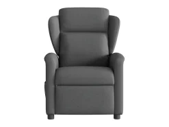 Poltrona reclinável de massagens elétrica tecido cinza-escuro SHL789993^ Poltrona