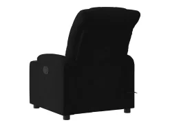 Online Poltrona reclinável de massagens elétrica tecido SHL277291 Preto