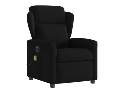 Poltrona reclinável de massagens elétrica tecido SHL619356^ Poltrona