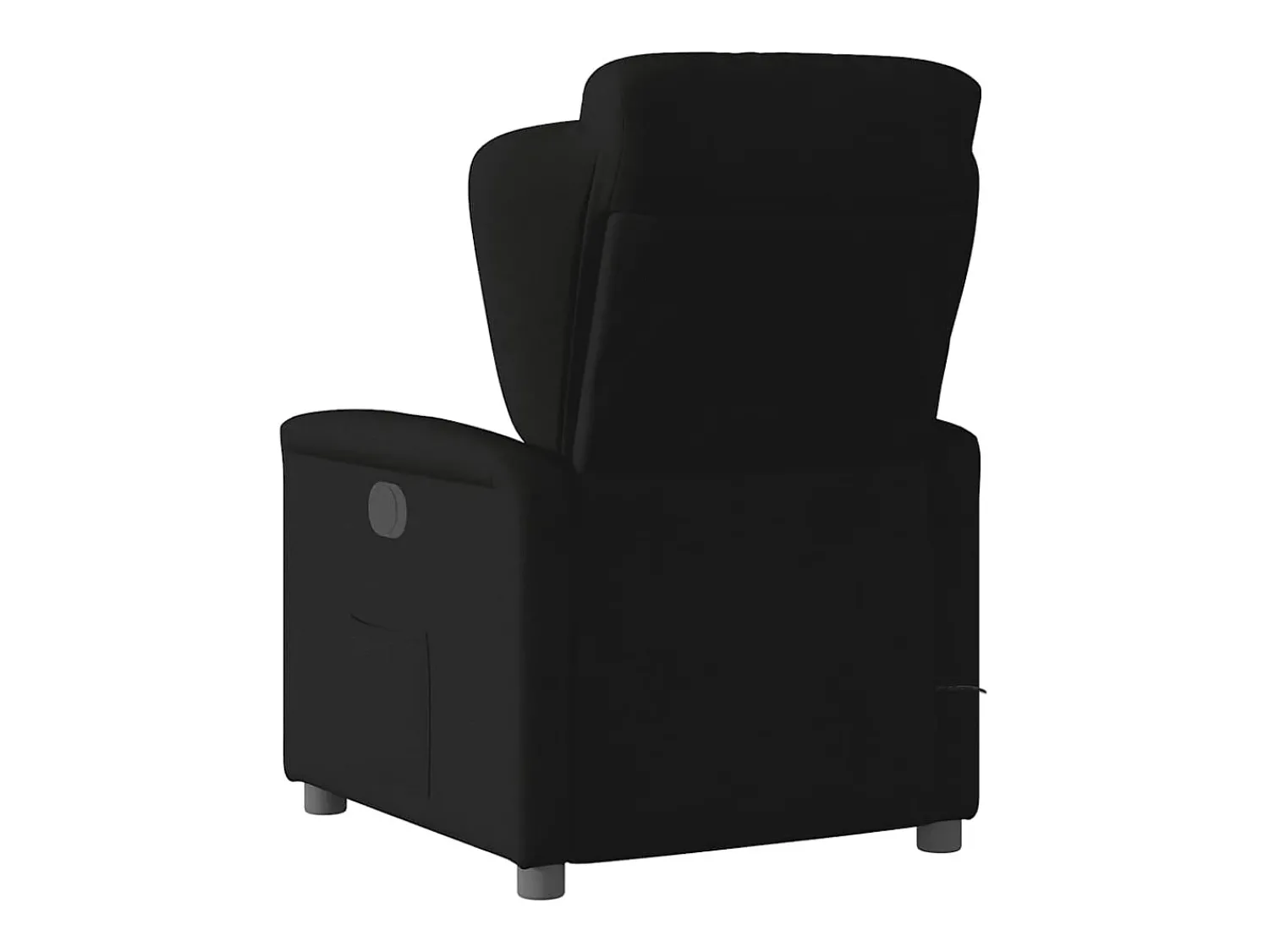 Poltrona reclinável de massagens elétrica tecido SHL619356^ Poltrona