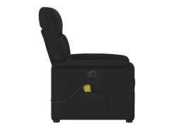 Poltrona* Poltrona reclinável de massagens elétrica tecido SHL637865 Preto