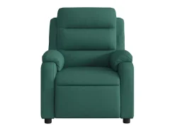 Poltrona* Poltrona reclinável de massagens elétrica tecido verde-escuro SHL612210 Verde pinho