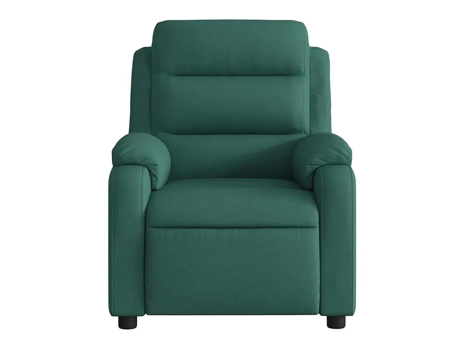 Poltrona* Poltrona reclinável de massagens elétrica tecido verde-escuro SHL612210 Verde pinho