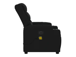 Poltrona* Poltrona reclinável de massagens elétrica tecido SHL928639 Preto