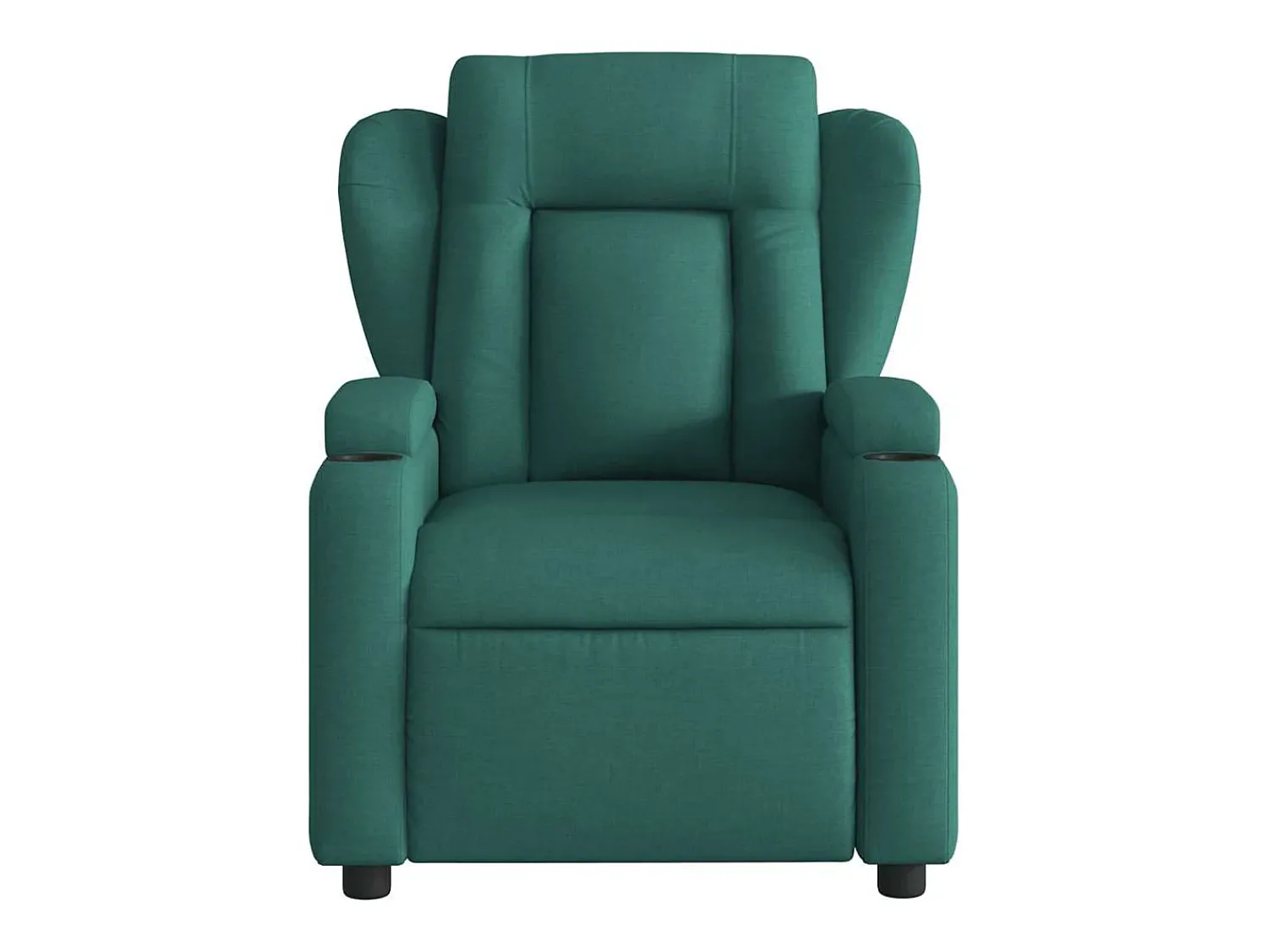 Poltrona* Poltrona reclinável de massagens elétrica tecido verde-escuro SHL298255 Verde pinho