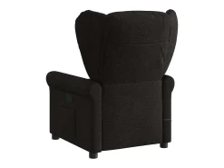 Poltrona| Poltrona reclinável de massagens elétrica tecido SHL149474 Preto