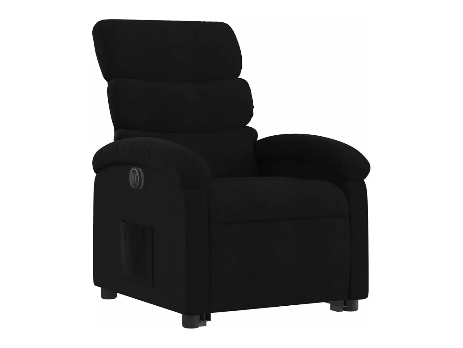 Poltrona| Poltrona reclinável elevatória elétrica tecido PT281550 Preto