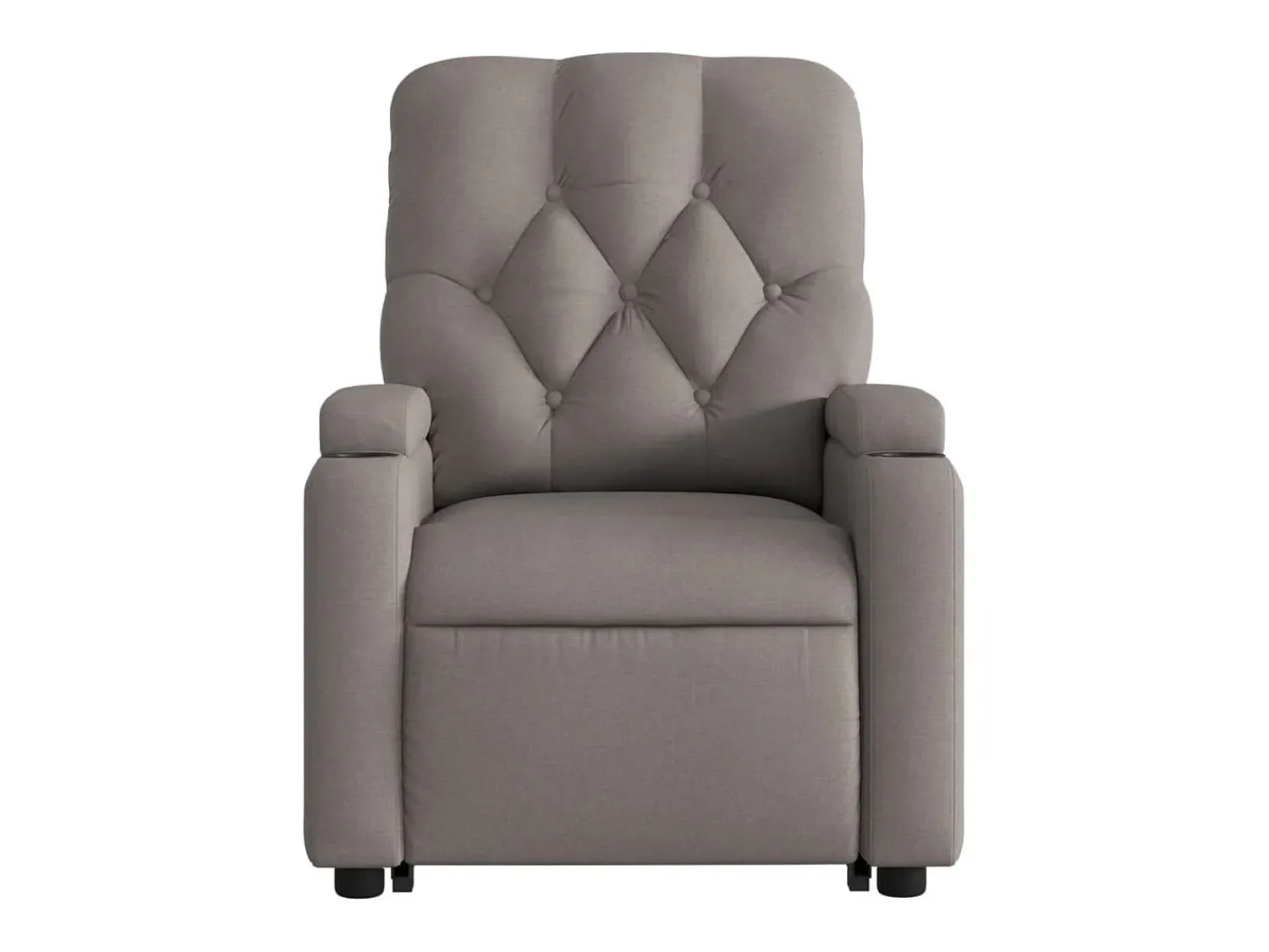 Clearance vidaxl Poltrona reclinável elevatória elétrica cinza-acastanhado Taupe