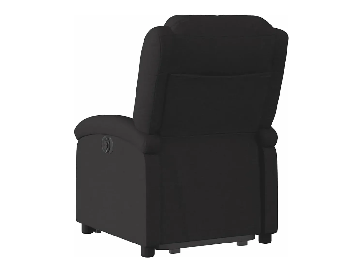 New Poltrona reclinável elevatória tecido PT746833 Preto
