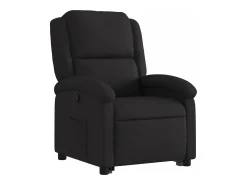 New Poltrona reclinável elevatória tecido PT746833 Preto