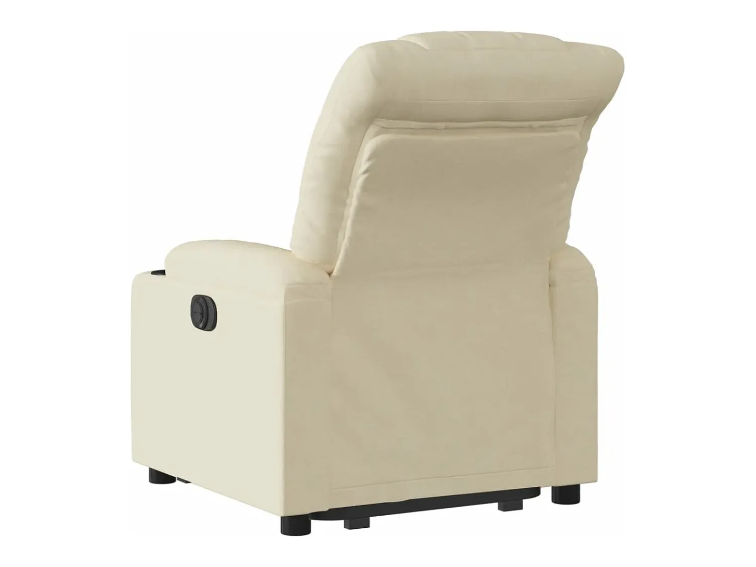 Poltrona* Poltrona reclinável elevatória elétrica tecido cor PT233899 Creme