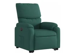Sale Poltrona reclinável elevatória elétrica tecido -escuro PT858020 Verde