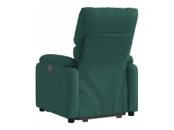 Sale Poltrona reclinável elevatória elétrica tecido -escuro PT858020 Verde