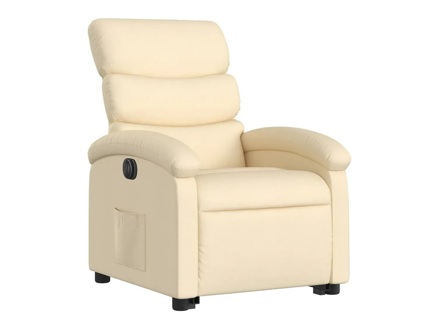 Poltrona| Poltrona reclinável elevatória elétrica tecido cor PT300595 Creme