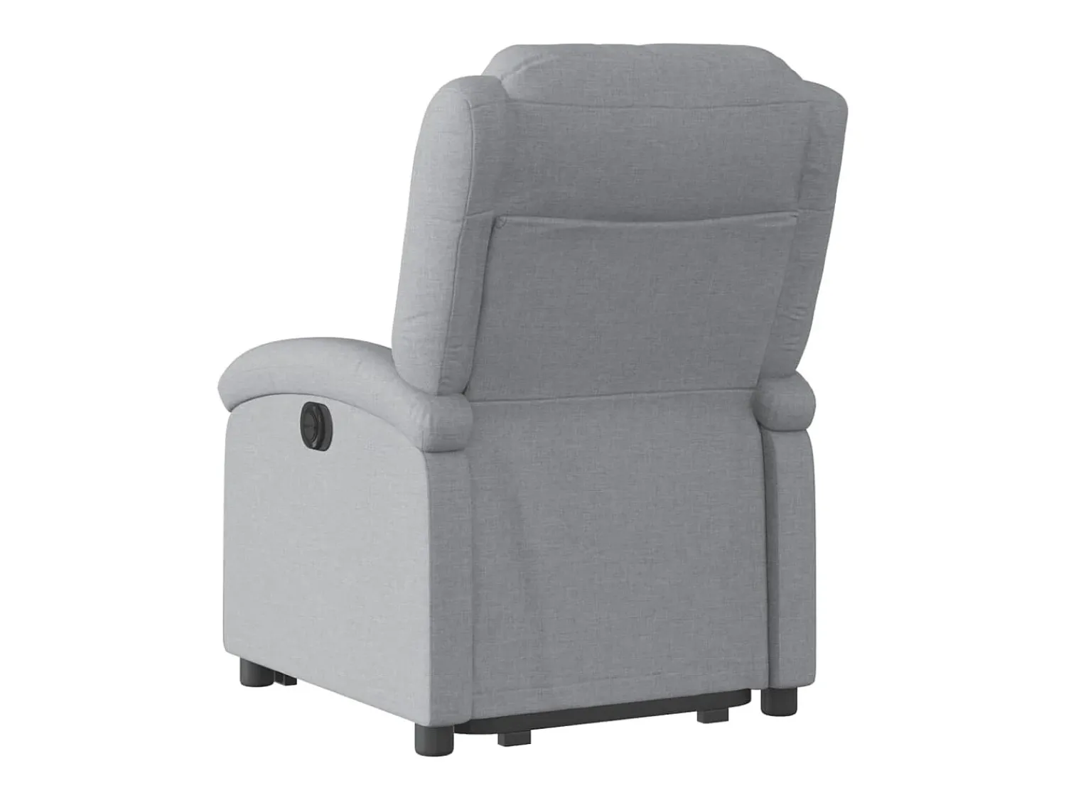 Poltrona* Poltrona reclinável elevatória elétrica tecido cinzento-claro PT989070 Cinzento claro