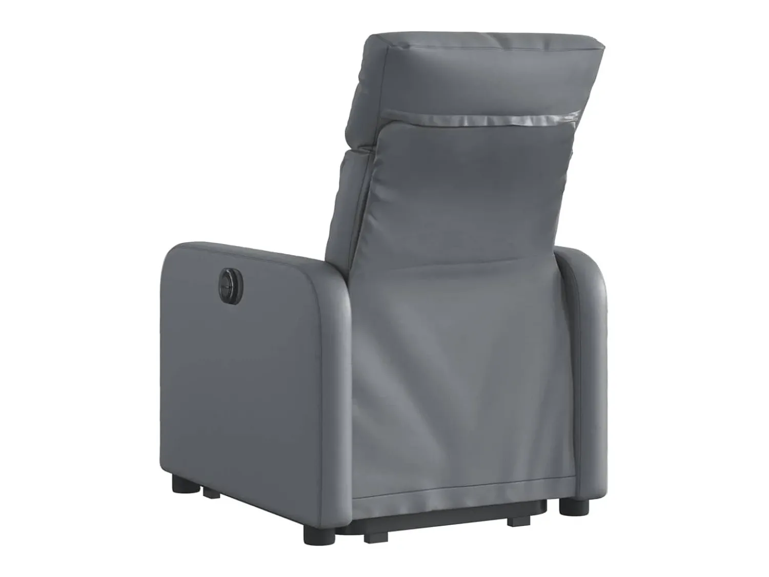 Poltrona| Poltrona reclinável elevatória couro artificial PT265222 Cinzento