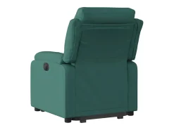 Discount Poltrona reclinável elevatória elétrica tecido -escuro PT254211 Verde