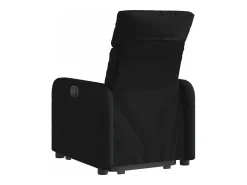 Discount Poltrona reclinável elevatória tecido PT859761 Preto