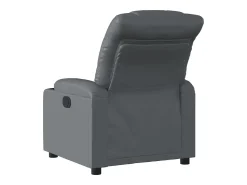 vidaxl Poltrona reclinável elétrica couro artificial^ Poltrona