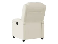 Poltrona reclinável elétrica couro artificial cor PT283330^ Poltrona
