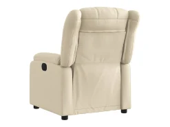 Poltrona* Poltrona reclinável elétrica tecido cor PT466946 Creme