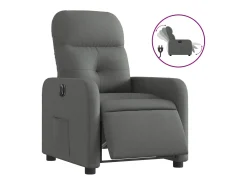 Poltrona* Poltrona reclinável elétrica tecido -escuro PT248962 Cinzento