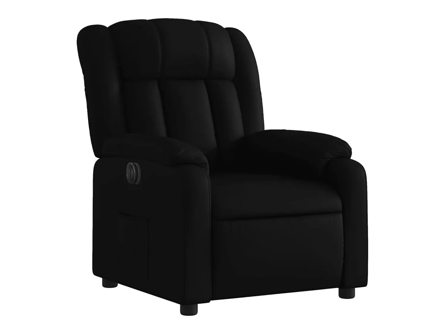 Discount Poltrona reclinável elétrica couro artificial PT194364 Preto