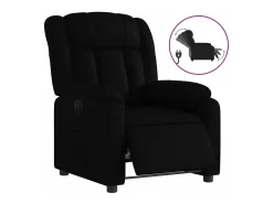 Discount Poltrona reclinável elétrica couro artificial PT194364 Preto